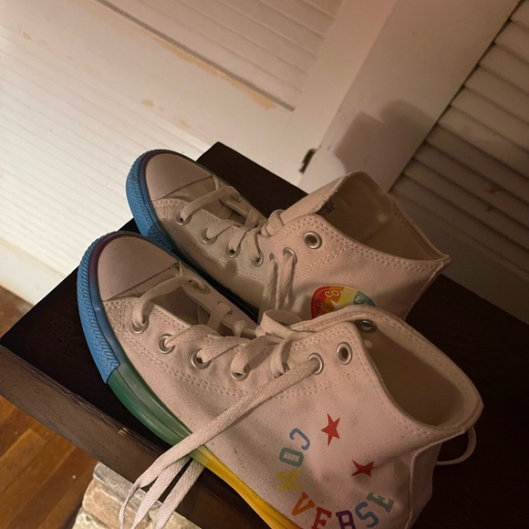 They are a 5 in mens and 7 in women - Picture 2 of 2